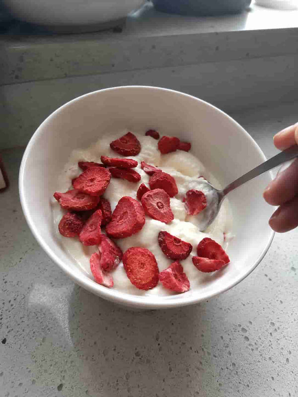 "Elke ochtend een handje over mijn yoghurt. Inmiddels niet meer zonder."